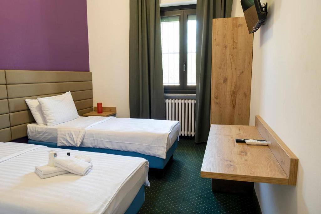 Twin room at GD Hotels